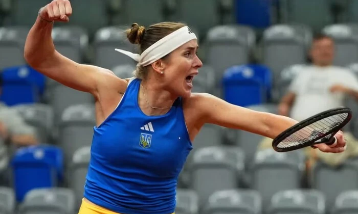 Світоліна під час гри на турнірі