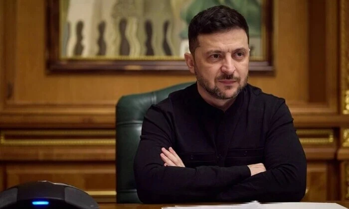 Zelensky and Trump discuss security