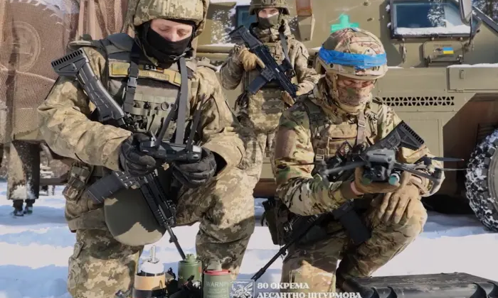 Выбитые враги под действием галицких дронов