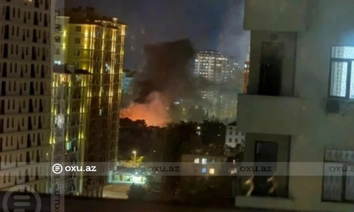 Вибух на території кіностудії в Баку