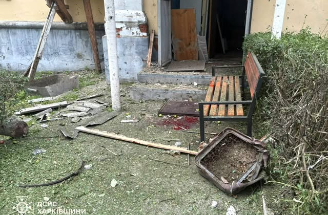 Russian drone 'Molniya' attacked rescuers in Kharkiv region