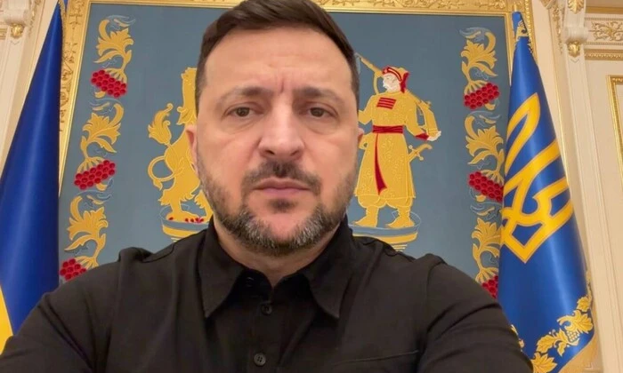 President Zelensky calls for peace