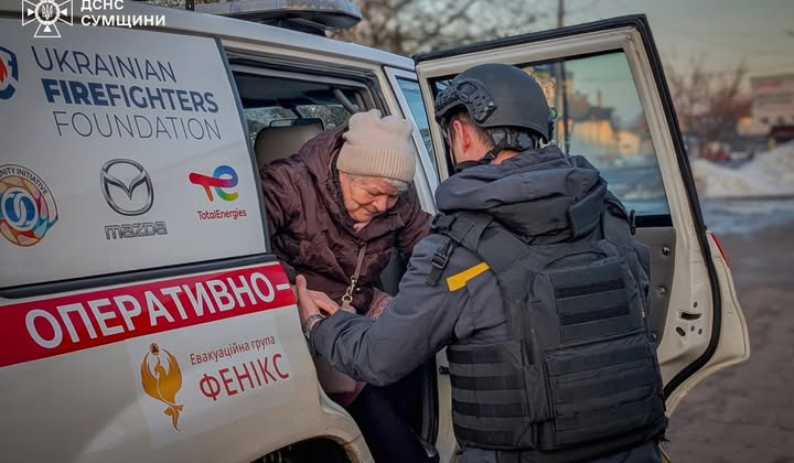 Евакуація мешканців прикордонної громади на Сумщині