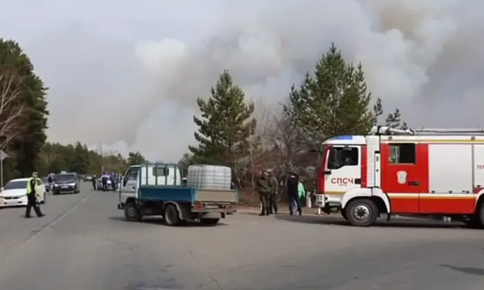 Закритий аеропорт через пожежу в Читі