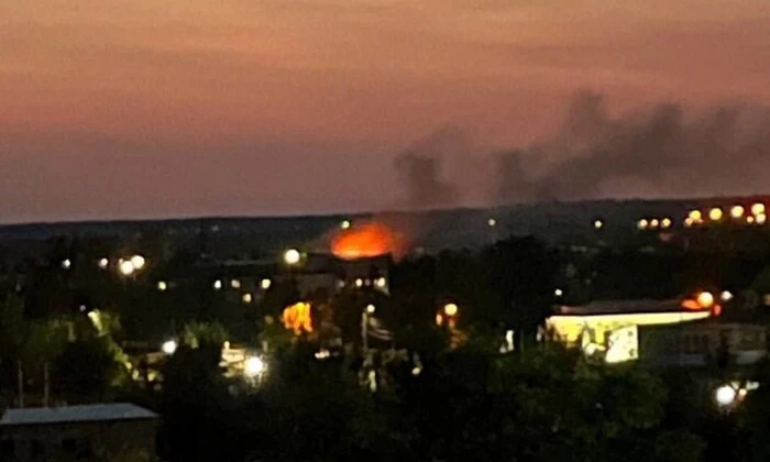 Взрыв и пожар на заводе