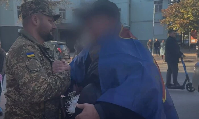 Звільнення ветерана  Української армії