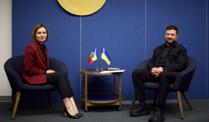 Zelensky at the celebrations in Moldova