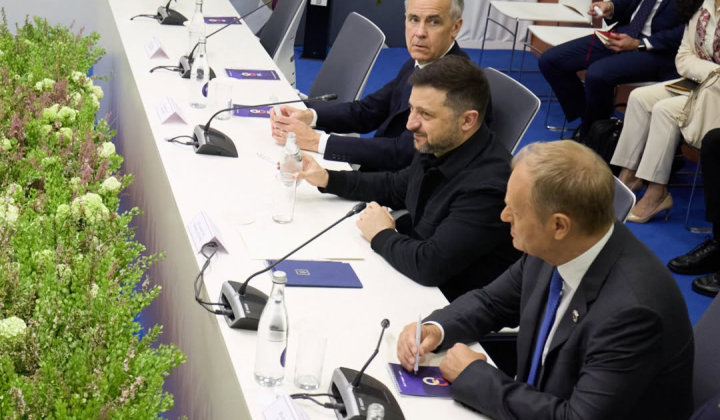 Zelensky at meeting in Washington
