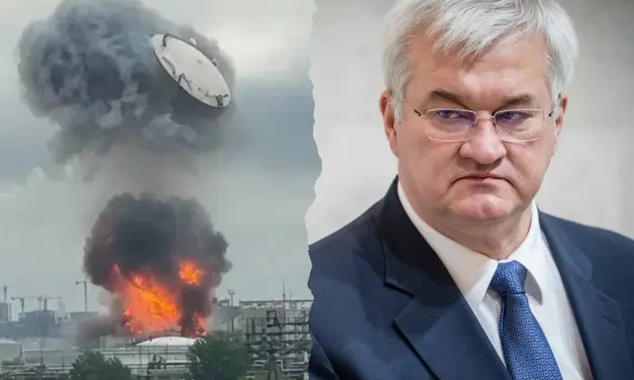 Заражение Московского НПЗ в Украине