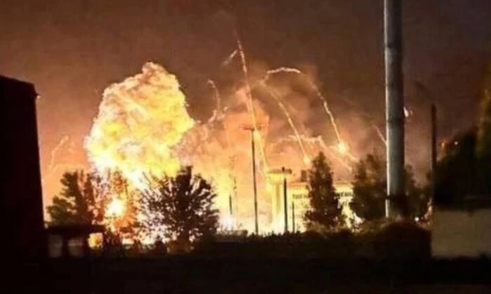 Взрывы в Брянске возле аэродрома