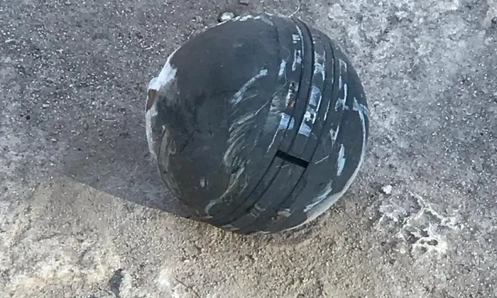 Неразорвавшиеся кассетные боеприпасы в Кременчуге