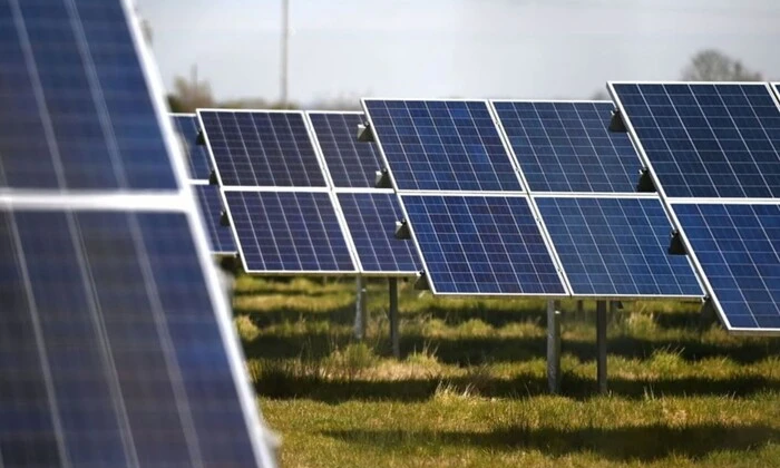 Солнечная электростанция в зоне Чернобыля