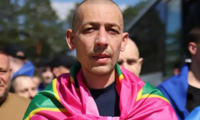 Повернувшись прикордонник із зони конфлікту