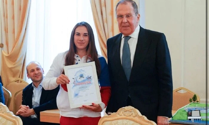 Росіянка з Лавровим на змаганнях