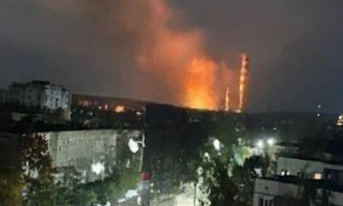 Зруйнований ТЕЦ у Клинцях Брянської області