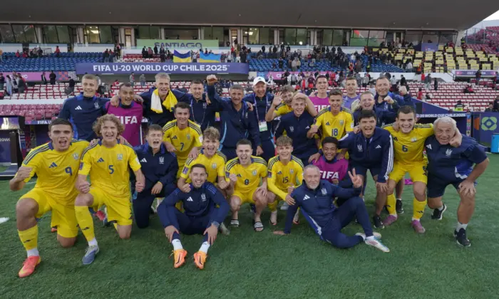 Игра Украина-Испания на чемпионате мира U-20