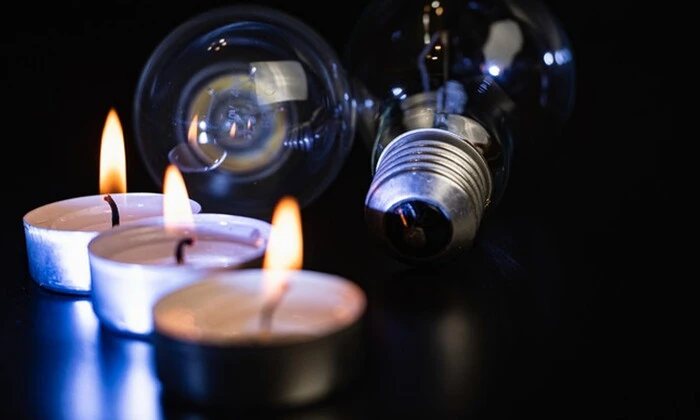 Схема електромережі з підписами в Україні