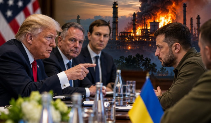 Trump demands Ukraine to stop strikes on Russian refineries, plans fuel deal with Russia