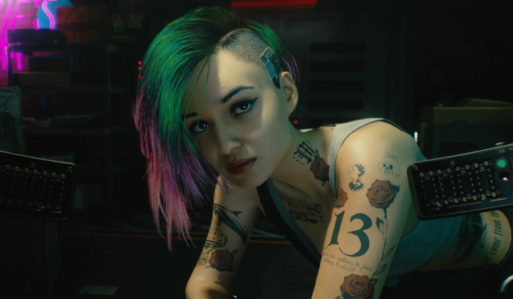 Постер к игровому фильму Cyberpunk 2077