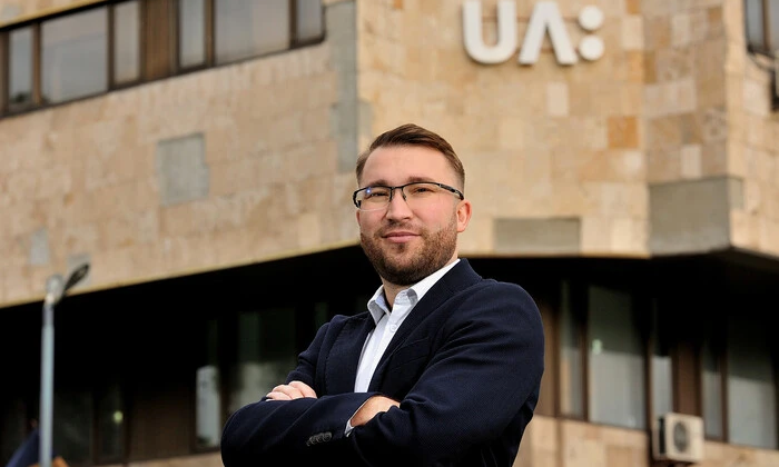 Портрет Николая Чернотицкого, главы правления Суспільного