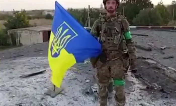 Населенное село Удачное на Донеччине