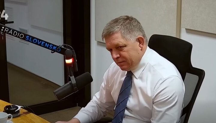 Премьер Словакии Фицо говорит