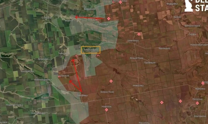 Россия оккупировала два села на Днепропетровщине