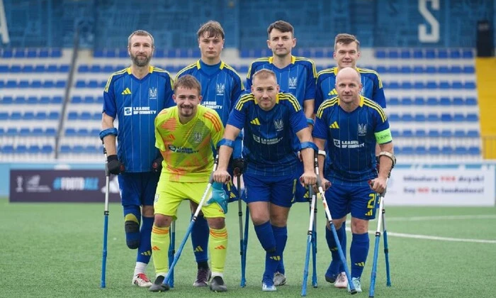 Сборная Украины по ампфутболу стартовала в Лиге наций