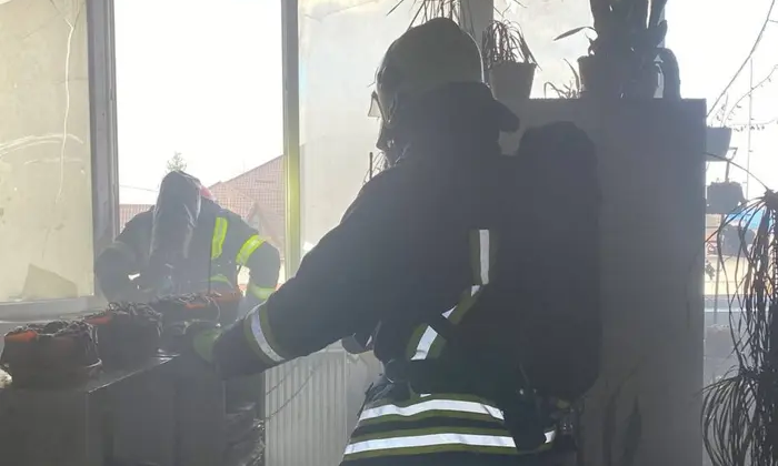 Вибух на зарядній станції в офісі