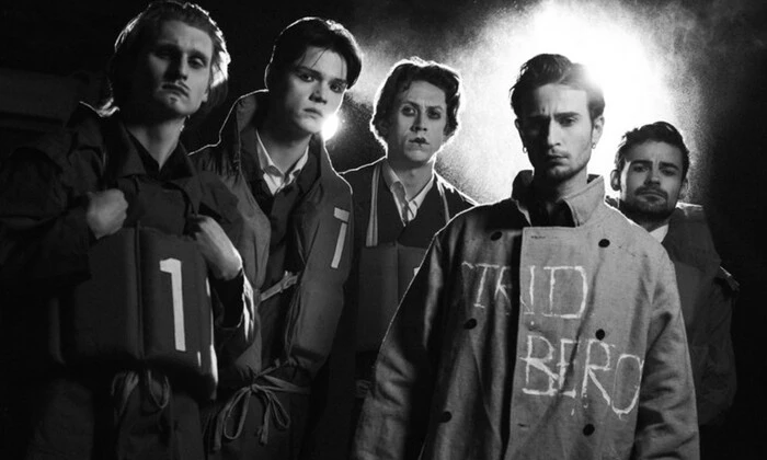 Зображення поета Миколи Вінграновського та гурту Schmalgauzen