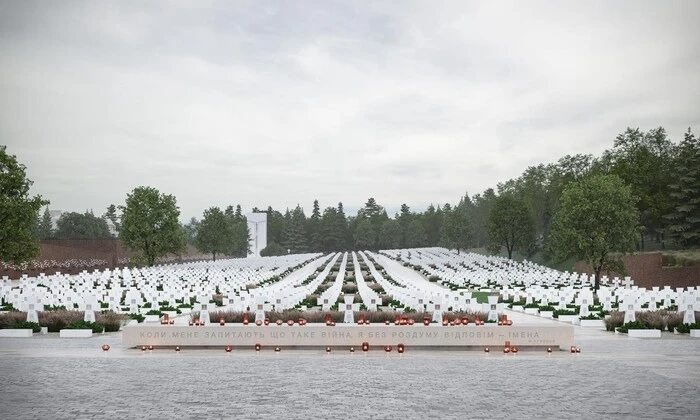 Макет военного мемориала во Львове