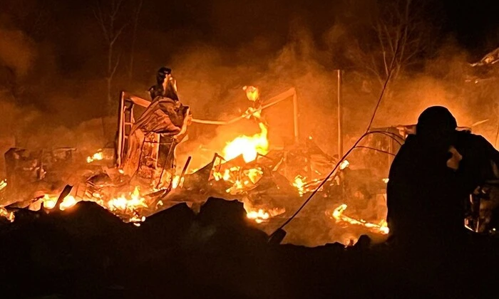 Росіянин руйнує магазин на Дніпропетровщині