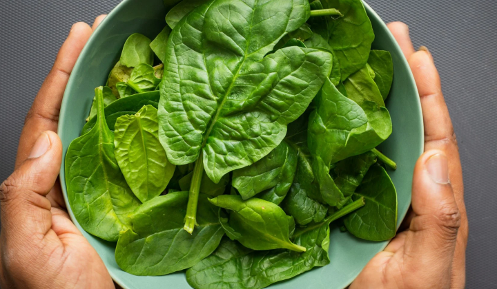 Oxalates in spinach and beetroot