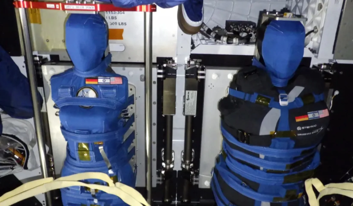 Photo of AstroRad vest for radiation protection