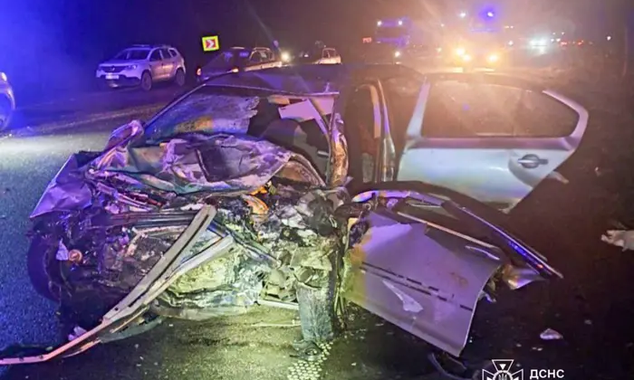 Автомобильная авария с тремя погибшими на Винничине (фото)