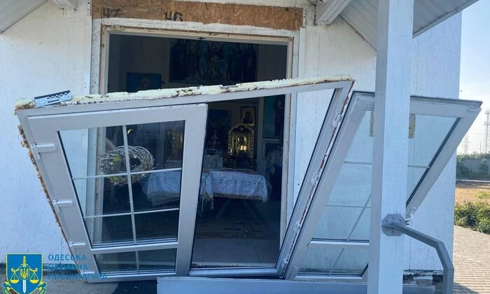 Дрони пошкодили храм на Одещині