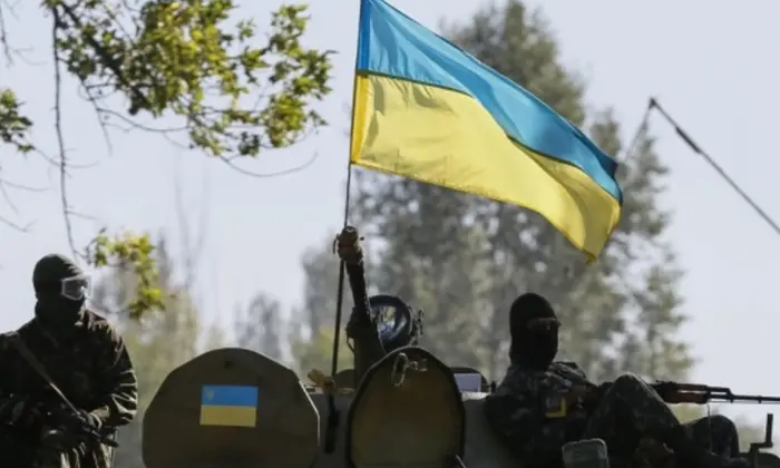 Andreevka under the control of the Ukrainian army
