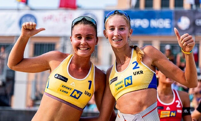 Украина завоевала золото на Европейском чемпионате по пляжному волейболу U22