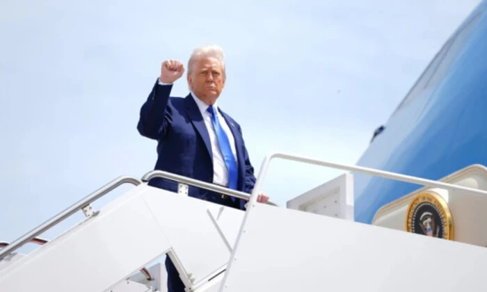 Самолет Трампа опасно приблизился к пассажирскому рейсу