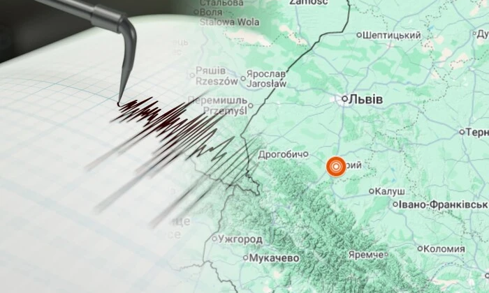 Поштовхи землетрусу в Україні