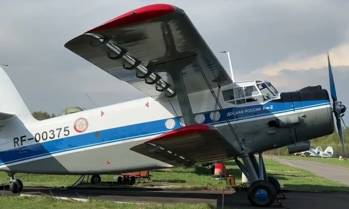Самолет Ан-2 в Красноярском крае