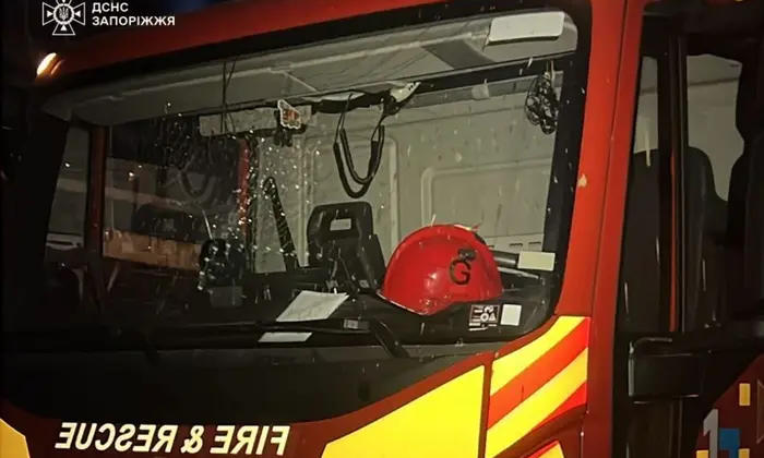 Рятувальники під обстрілом на Запоріжжі