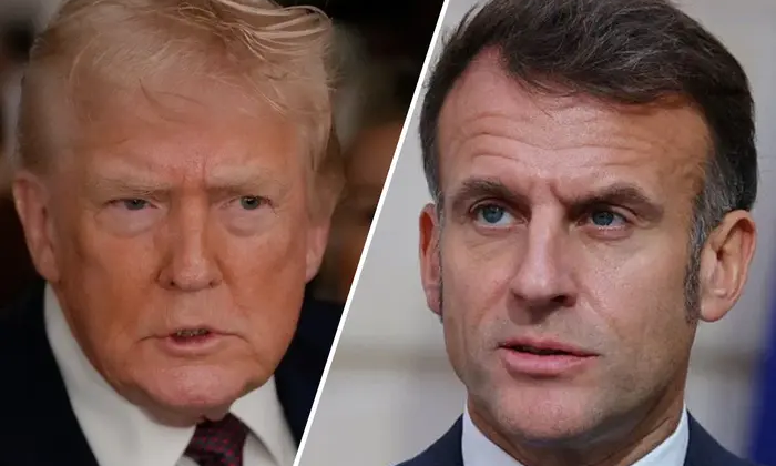 Трамп и Макрон переписывают в Париже
