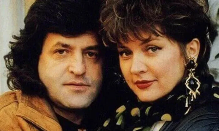 Lilia Sandulesa with Bobul in casino