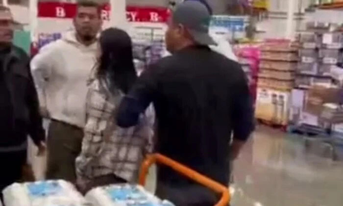 Супермаркет в америцькому хаосі через яйця