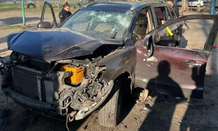 Вибухнуло авто в Дніпропетровщині