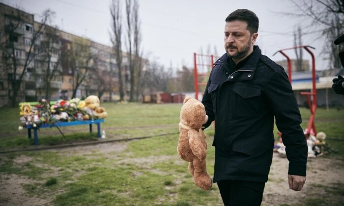 Зеленський вшанував загиблих внаслідок удару РФ