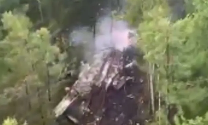 Уламки літака Ан-24 в Амурській області