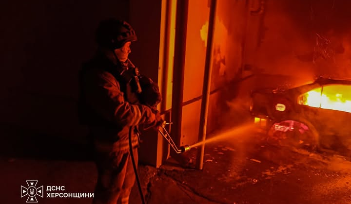 Russians attacked civilian transport and infrastructure