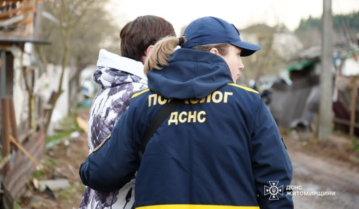 Результати російської атаки на Житомирщині